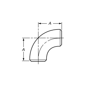كوع اللحام بزاوية 90 درجة